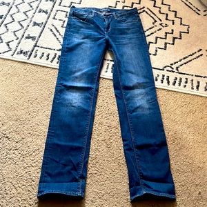 Lucky Brand “Brooke” straight leg jeans